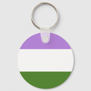 Porte-clés Drapeau de la fierté de genre