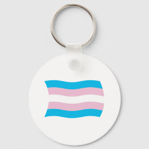 Porte-clés Drapeau de la fierté transgenre