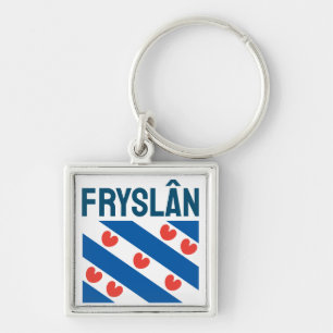 Porte-clés Drapeau de la Frise
