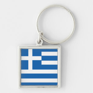 Porte-clés Drapeau de la Grèce