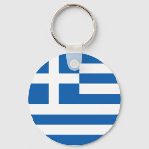 Porte-clés Drapeau de la Grèce