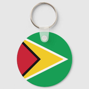 Porte-clés Drapeau de la Guyane