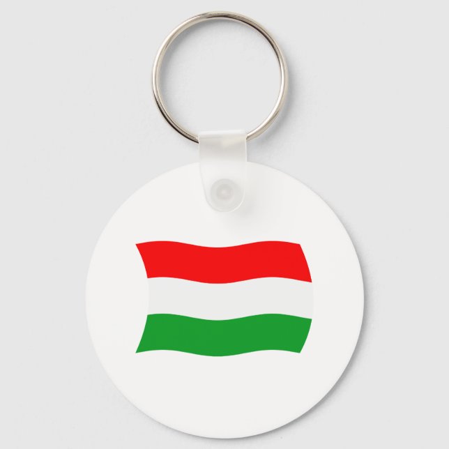 Porte-clés Drapeau de la Hongrie (Recto)