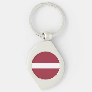 Porte-clés Drapeau de la Lettonie