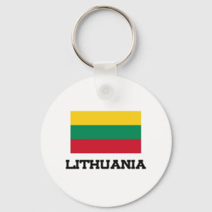Porte-clés Drapeau de la Lithuanie