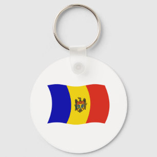 Porte-clés Drapeau de la Moldavie
