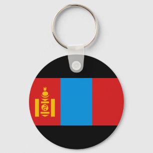 Porte-clés Drapeau de la Mongolie