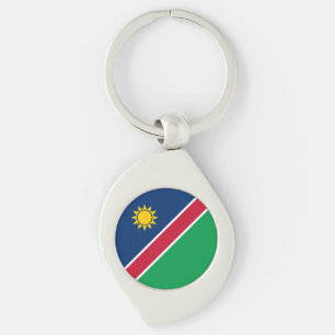 Porte-clés Drapeau de la Namibie