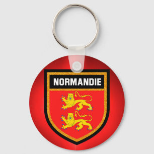 Porte-clés Drapeau de la Normandie