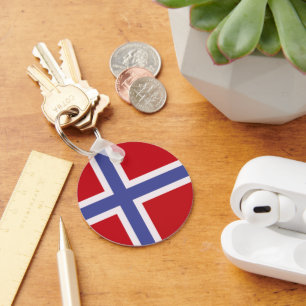 Porte-clés Drapeau de la Norvège