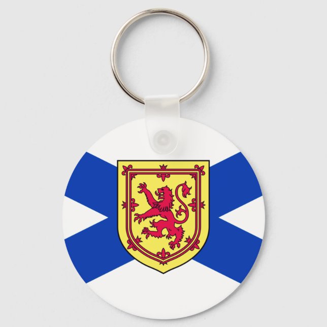 Porte-clés Drapeau de la Nouvelle-Écosse, Canada (Recto)