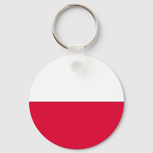 Porte-clés Drapeau de la Pologne (Recto)