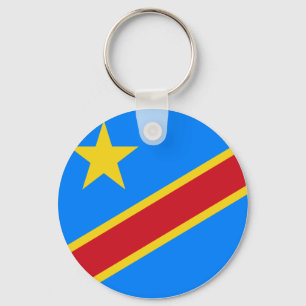 Porte-clés Drapeau de la République démocratique du Congo