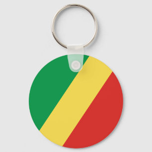 Porte-clés Drapeau de la République du Congo