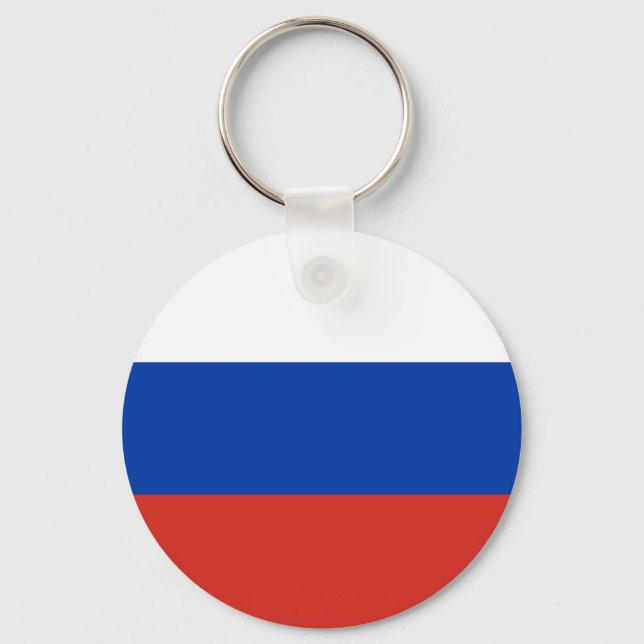 Porte-clés Drapeau de la Russie (Recto)