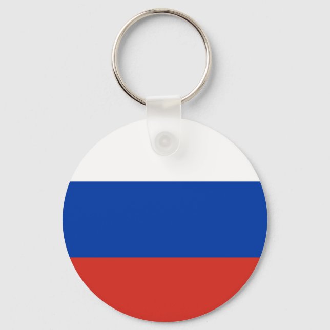 Porte-clés Drapeau de la Russie (Recto)