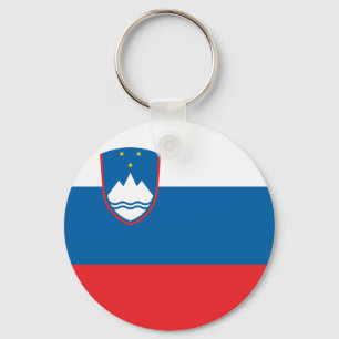 Porte-clés Drapeau de la Slovénie
