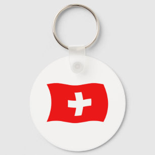 Porte-clés Drapeau de la Suisse
