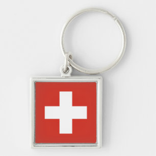 Porte-clés Drapeau de la Suisse