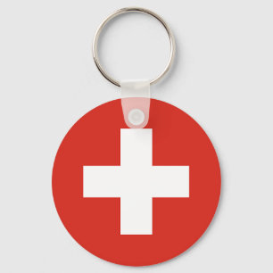 Porte-clés Drapeau de la Suisse