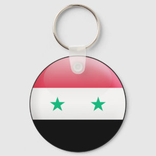 Porte-clés Drapeau de la Syrie