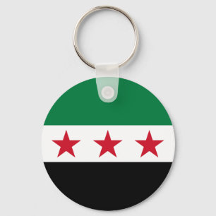 Porte-clés Drapeau de la Syrie
