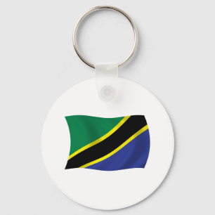 Porte-clés Drapeau de la Tanzanie