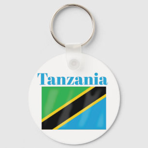 Porte-clés Drapeau de la Tanzanie 