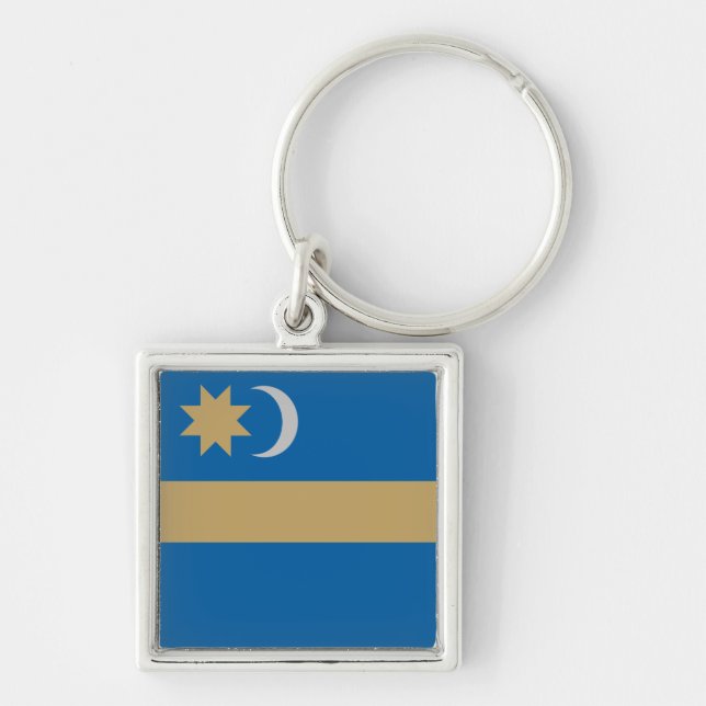 Porte-clés Drapeau de la Terre székely (Devant)