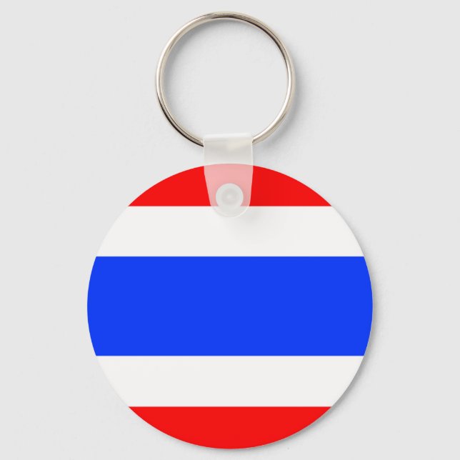 Porte-clés Drapeau de la Thaïlande (Recto)