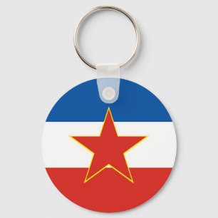 Porte-clés drapeau de la Yougoslavie