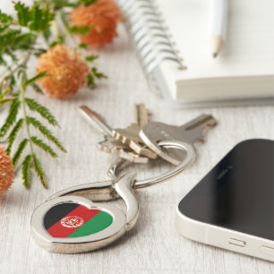 Porte-clés Drapeau de l'Afghanistan