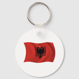 Porte-clés Drapeau de l'Albanie