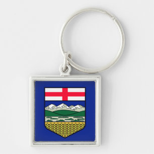 Porte-clés Drapeau de l'Alberta - CANADA