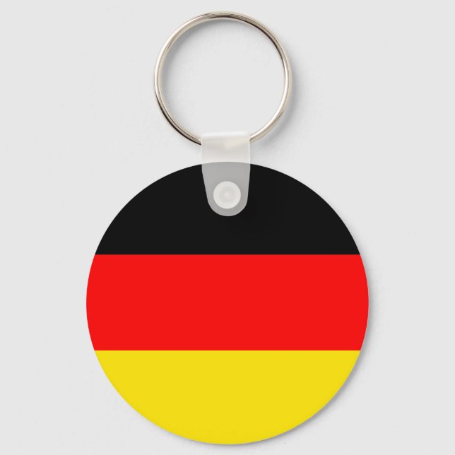 Porte-clés Drapeau de l'Allemagne (Recto)