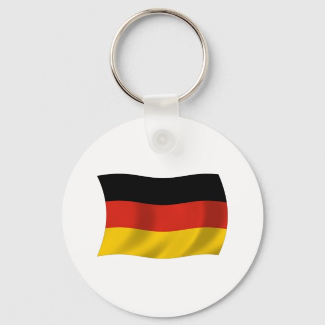 Porte-clés Drapeau de l'Allemagne (Recto)