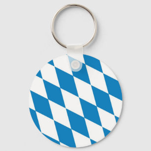 Porte-clés drapeau de l'allemagne de bavarie