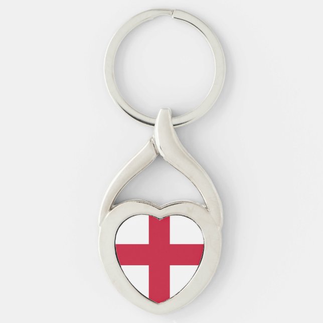 Porte-clés Drapeau de l'Angleterre (Devant)