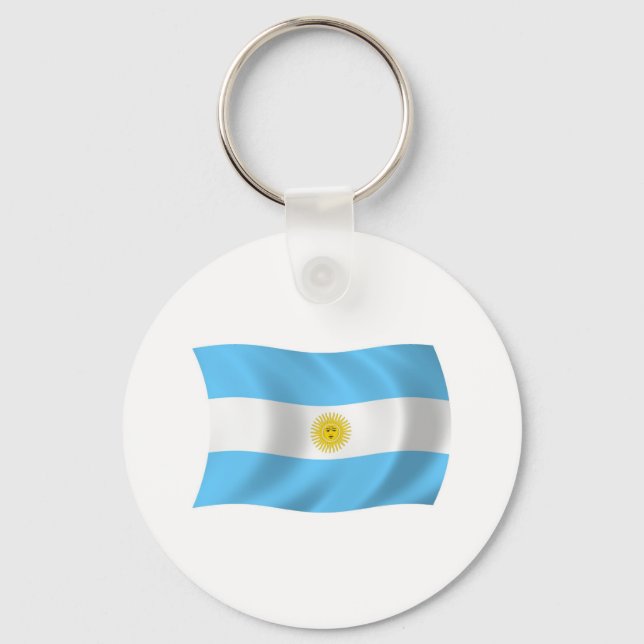 Porte-clés Drapeau de l'Argentine (Recto)