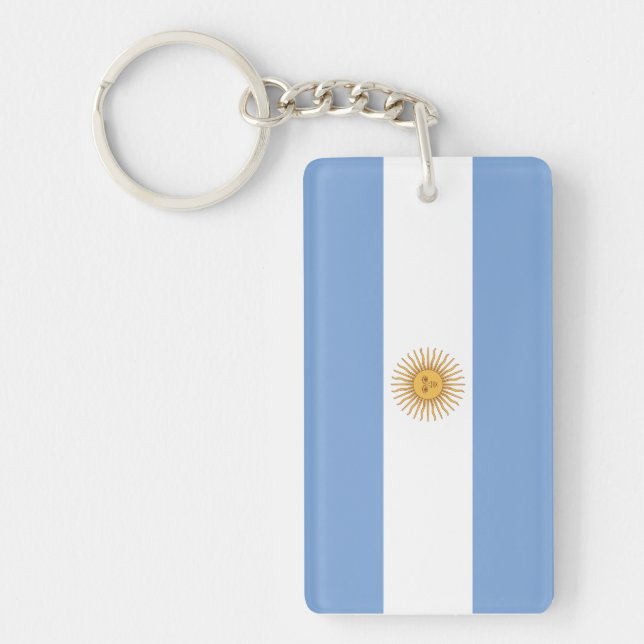 Porte-clés Drapeau de l'Argentine (Devant)