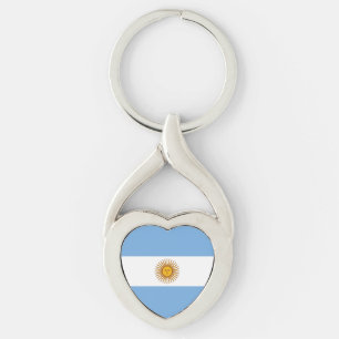 Porte-clés Drapeau de l'Argentine