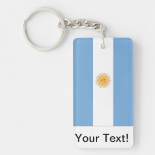Porte-clés Drapeau de l'Argentine