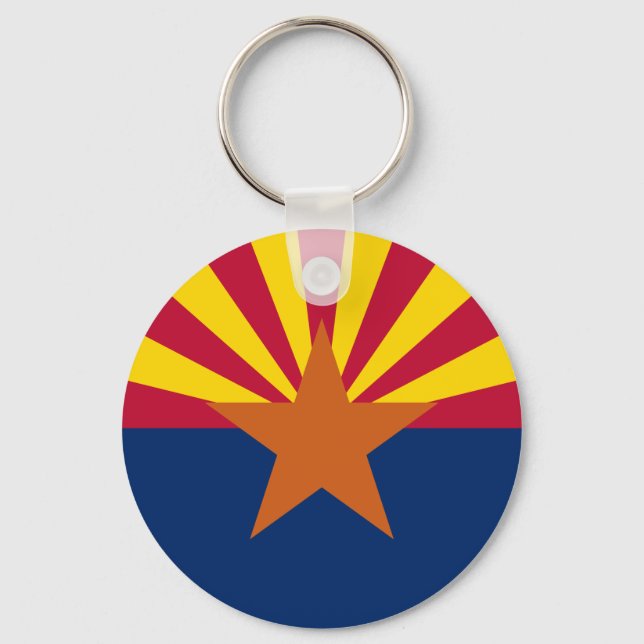 Porte-clés Drapeau de l'Arizona (Recto)