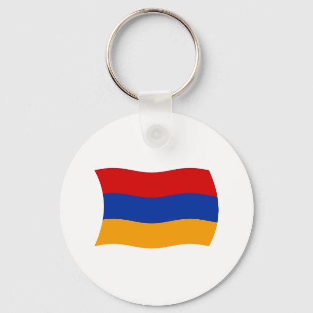Porte-clés Drapeau de l'Arménie (Recto)