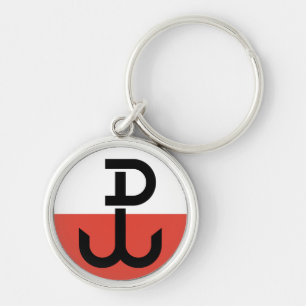 Porte-clés Drapeau de l'Armia Krajowa