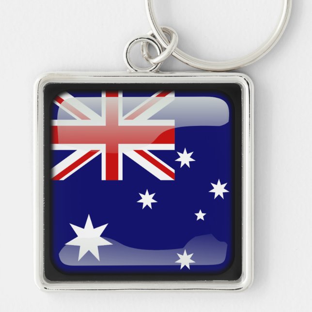 Porte-clés Drapeau de l'Australie (Devant)