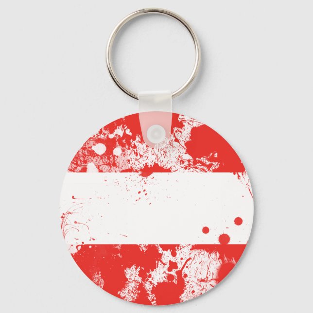 Porte-clés Drapeau de l'Autriche (Recto)