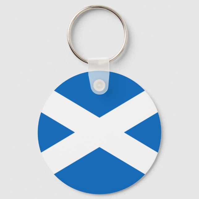 Porte-clés Drapeau de l'Ecosse - Bratach na h-Alba (Recto)