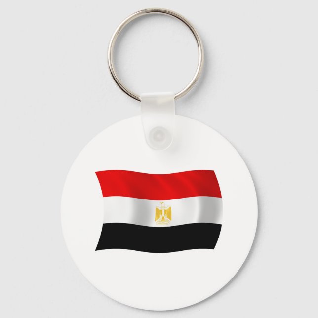 Porte-clés Drapeau de l'Égypte (Recto)