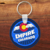 Porte-clés Drapeau de l'Empire du Colorado éclaté porte - clé (Front)